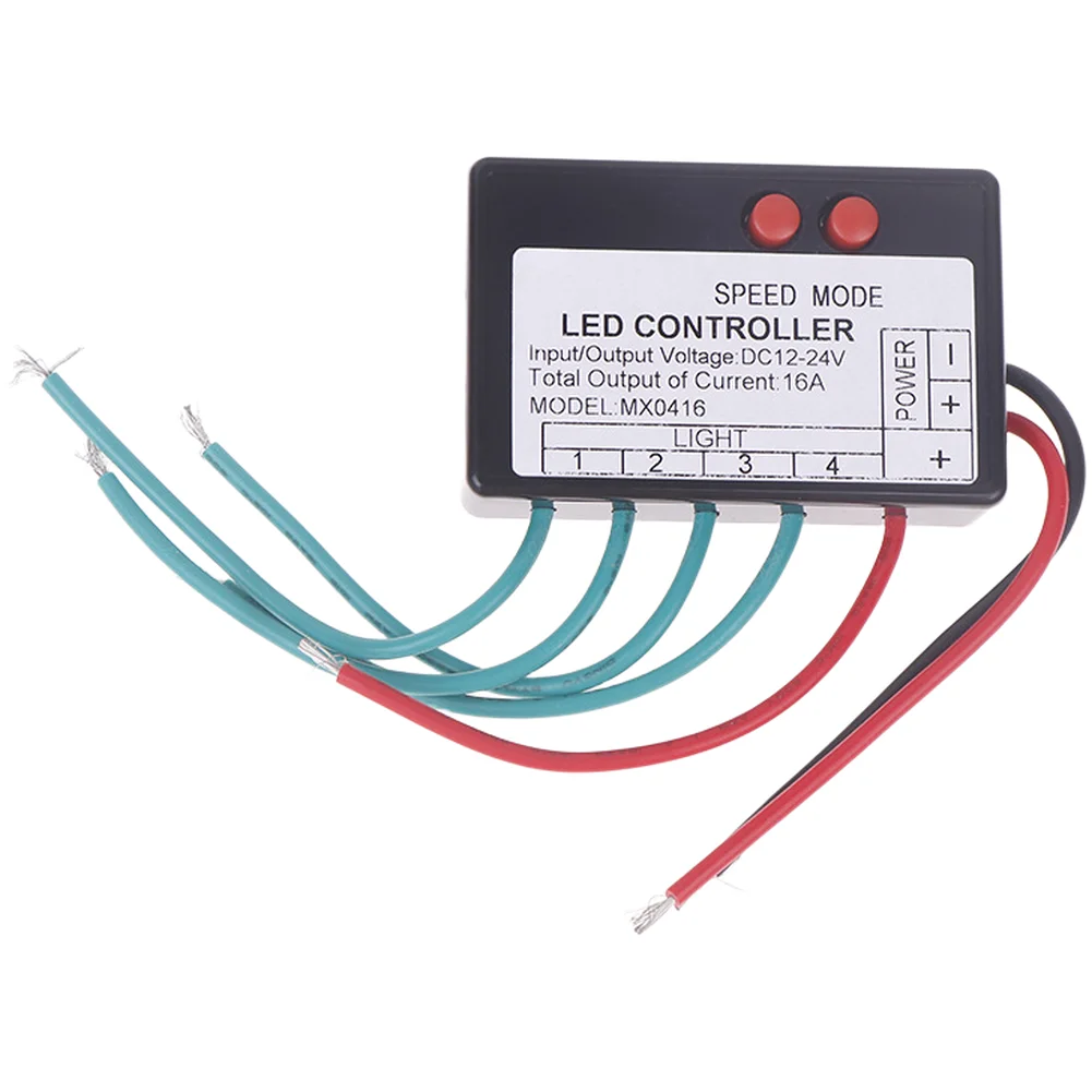 

4 Channel to 9 Channel LED Controller for Signage 12V 24V DC with Adjustable Speed and Multiple Lighting Modes