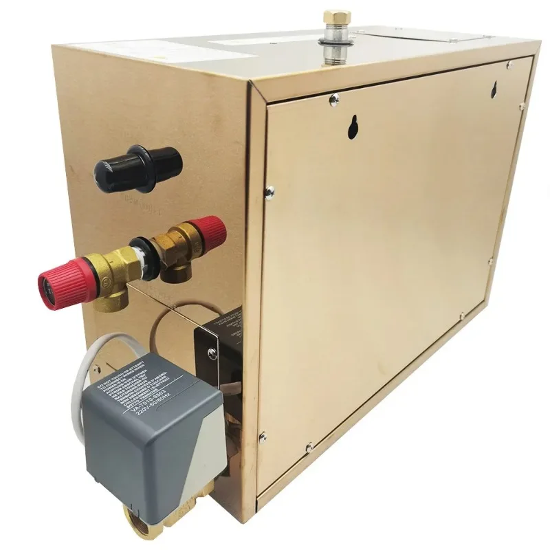 4.5kw Automatic Stainless Steel Steam Generator Automatic Descaling Sauna Room Steam Bath Machine for Spa Room