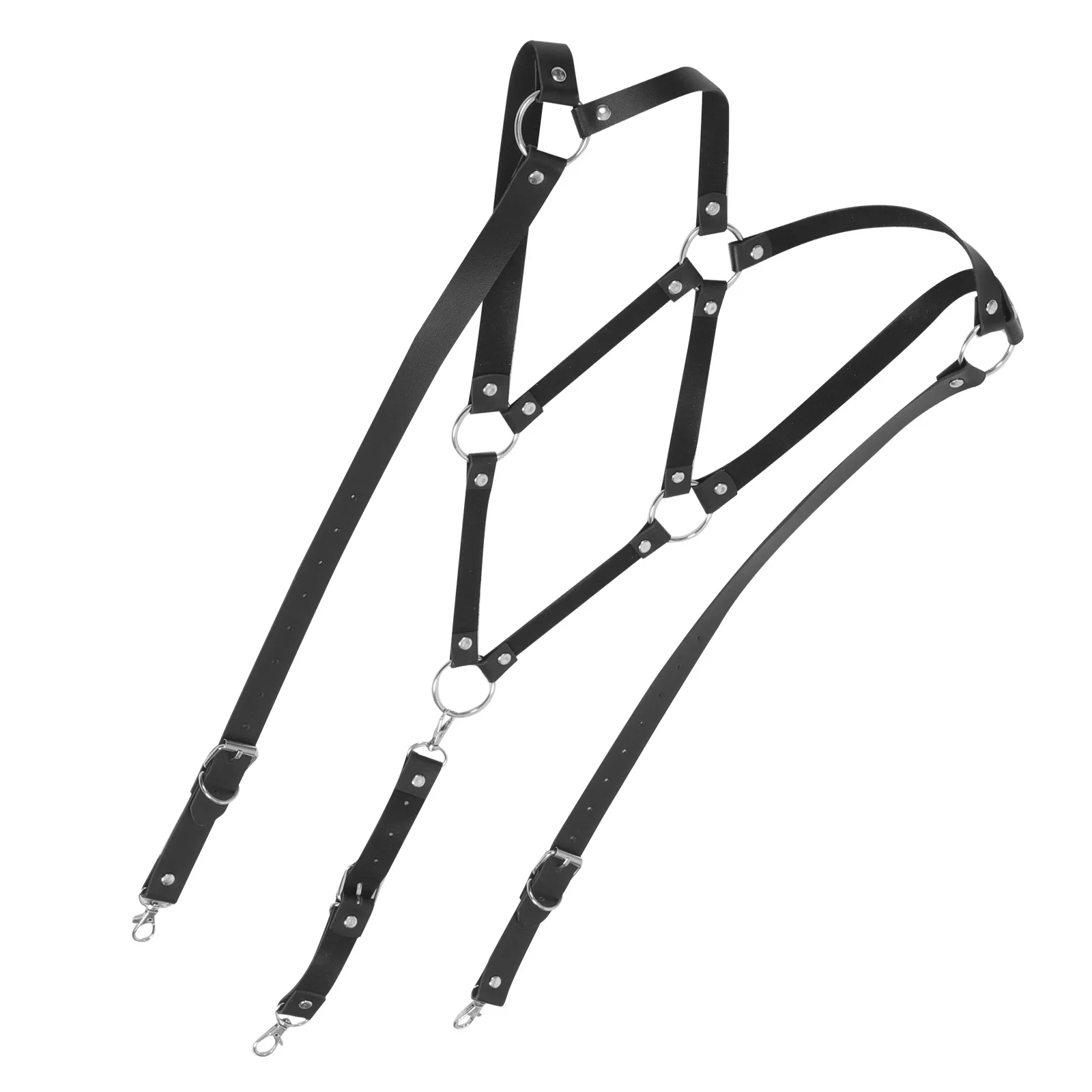 الرجال الحمالات الأسود قابل للتعديل خمر نمط الرجعية رجل الأقواس ل بنطلون فستان الحمالات للرجال دعوى الجينز