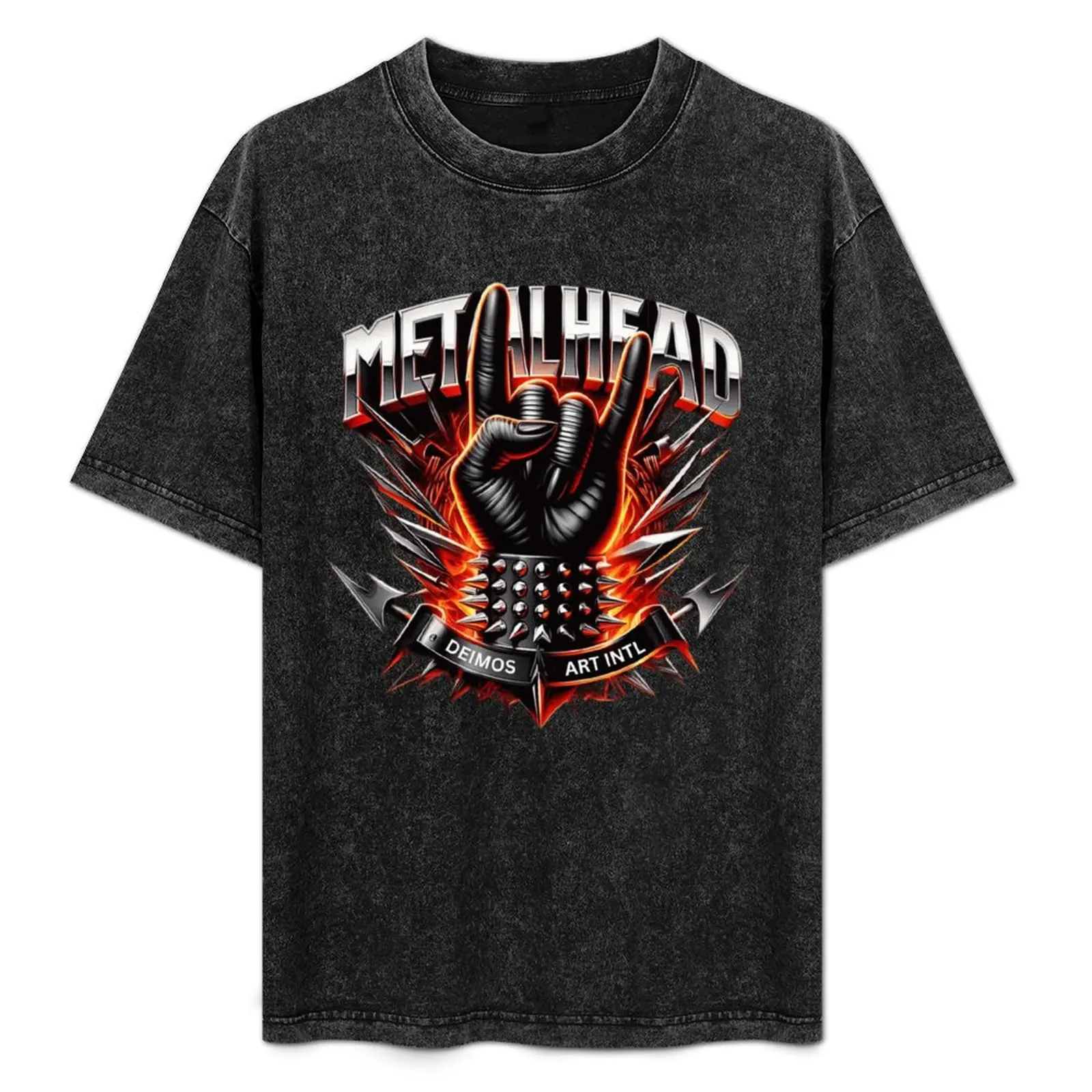 

Metalhead: Heavy Metal T-Shirt Soft Cotton Print T-Shirt