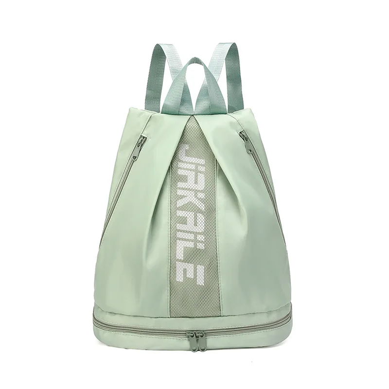 حقيبة ظهر رياضية، حقيبة سفر خفيفة الوزن، حجرة أحذية مستقلة، سحابات متعددة، سعة تخزين كبيرة، طباعة حروف