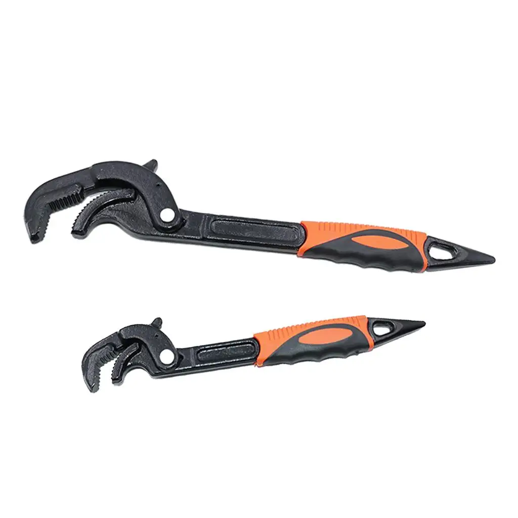 2 Pieces Spanner Multi-function Portable Adjustable Wrench Hand Tools