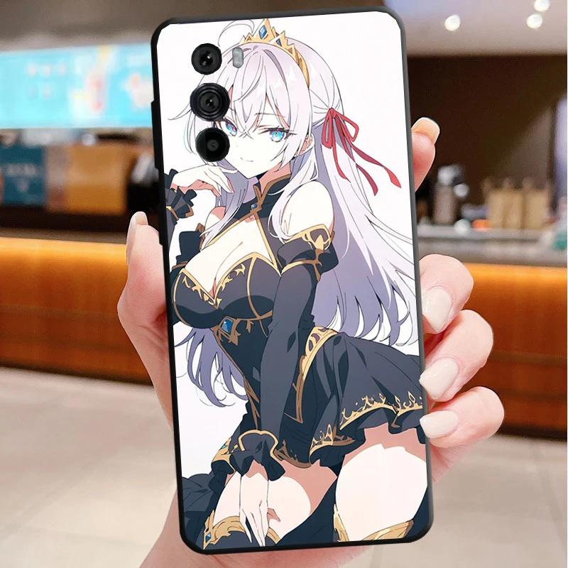 

Anime kawaii girl Phone Case For Motorola Edge 50 40 Pro 60 50 40 30 Ultra Neo Fusion Moto G Play G Stylus G Power G
