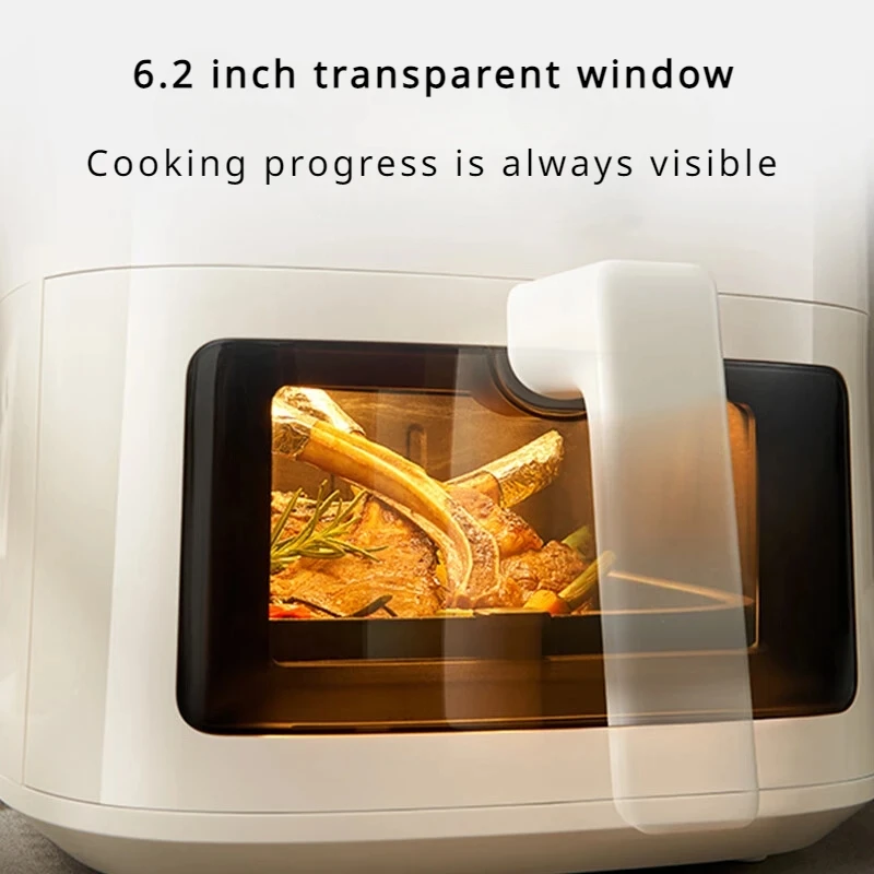 New Xiaomi Mijia Air Fryer N1 5L Household Low Oil And Light Fat No Flipping Required Smokeless Kitchen Electric Hot Fryer Oven