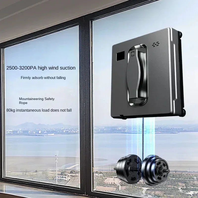 

Intelligent remote control APP high-rise window cleaning robot automatic window cleaning machine two-way water jet