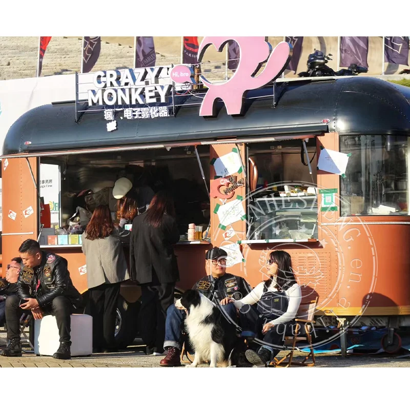 Aluminum Trailer Food Trailer Mobile Colors Trailers