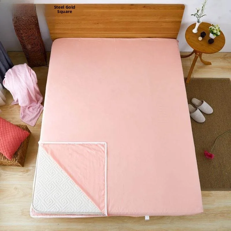 

Full Enclosed Zipper Latex Mattress Protector Bed Canopy Six-Sided Protection Student Dormitory Bedding Cover 90x19
