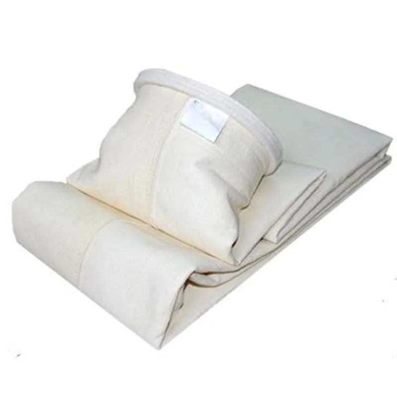 أكياس تجميع الغبار نبض ارتفاع درجة الحرارة البوليستر الصناعي إبرة لكمات أكياس تصفية مجمع الغبار #5