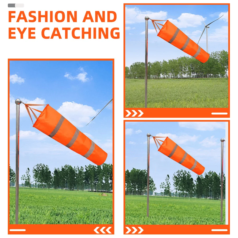2 قطعة Windsock مقاوم للماء في الهواء الطلق حديقة ديكور مؤشر اتجاه الرياح علم عاكس لساحة فناء الحديقة الديكور جوارب الرياح