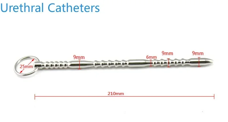 Заглушка для пениса, уретральный катетер из нержавеющей стали, стимулирующие уретральные расширители, катетеры, звуки, секс-игрушки для мужчин, мужская мастурбация