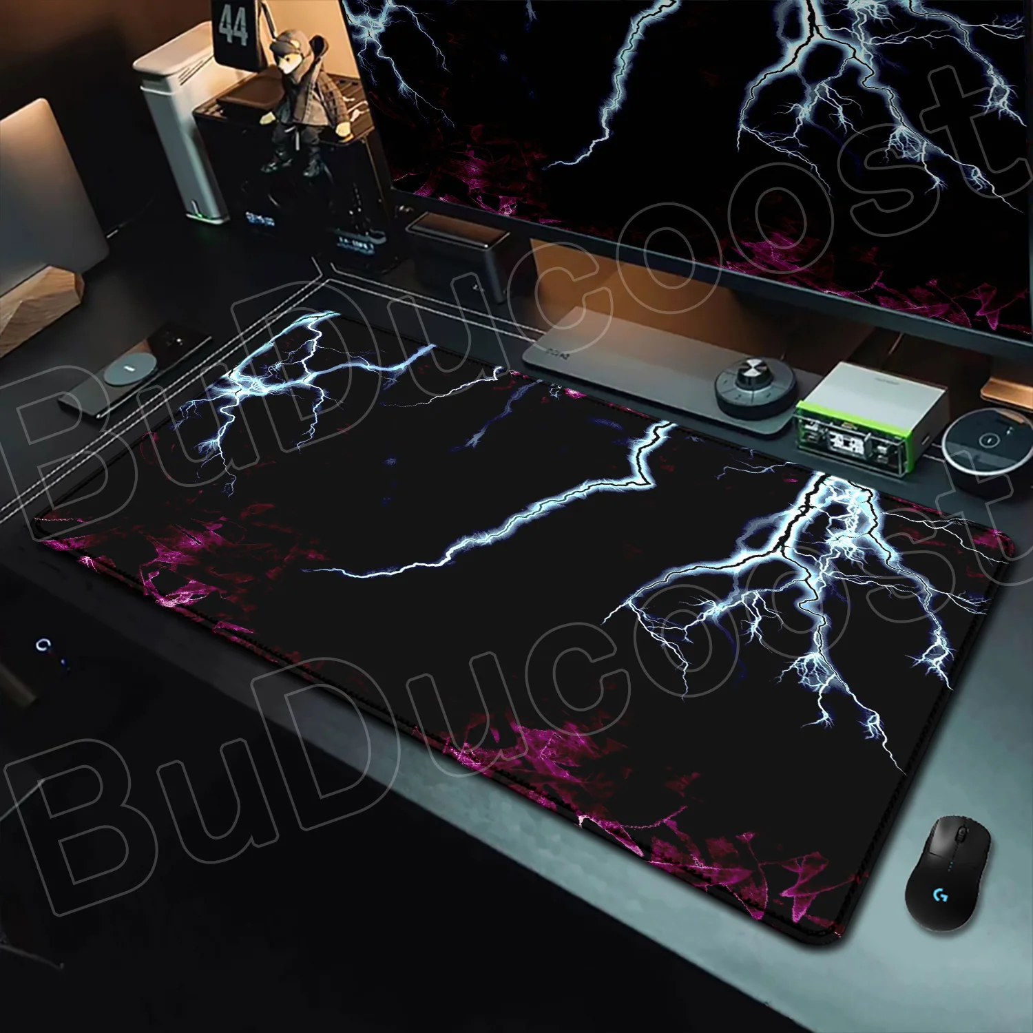 

Lightning Mouse Pad HD Printing Non-slip Rubber Laptop Gaming Mousepad Office Desk Mat Decorative Carpet Large Gamer Accessories