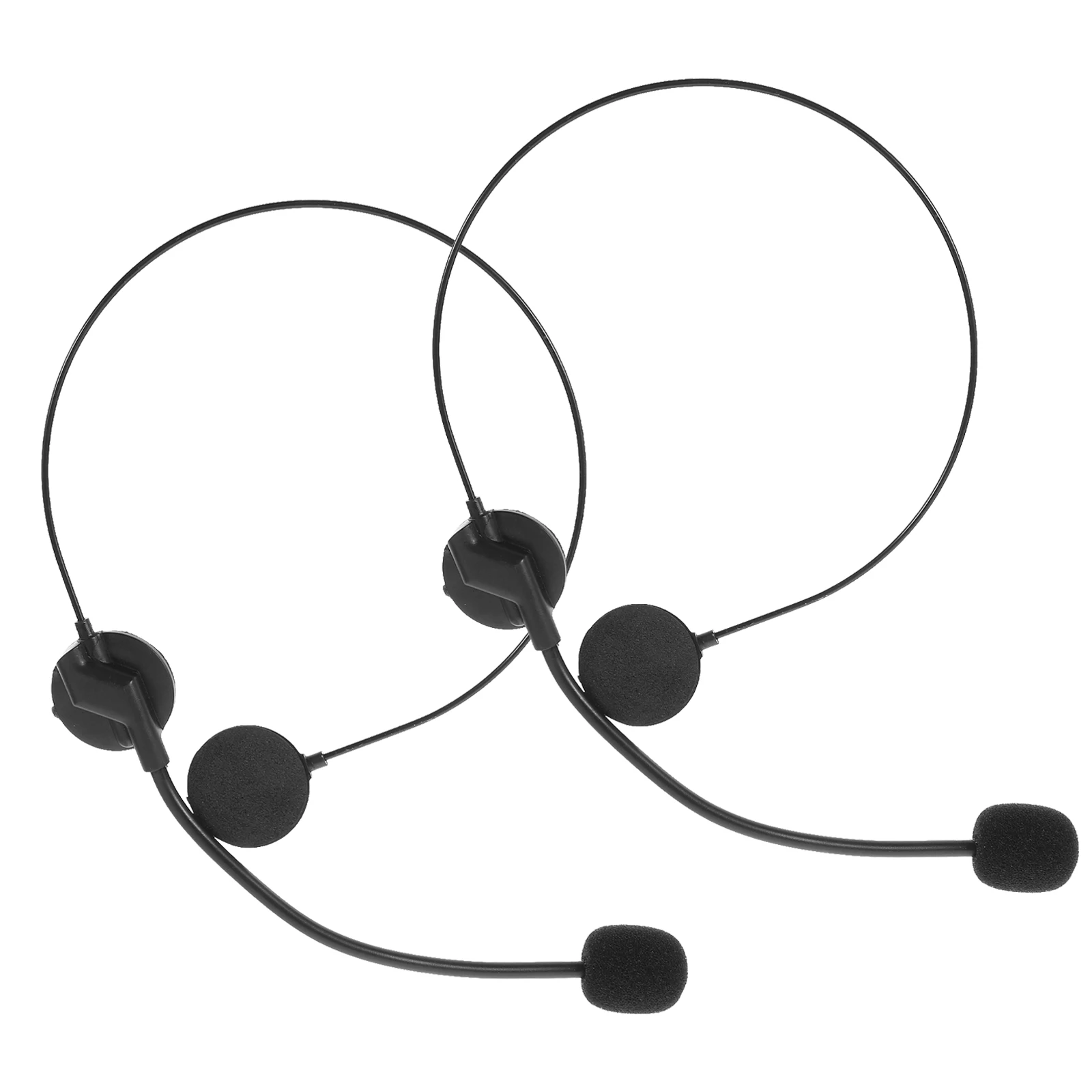 2 stuks headset rekwisieten speelgoed microfoon kostuum rockster accessoires voor kinderen plastic verstelbaar lichtgewicht kinderen