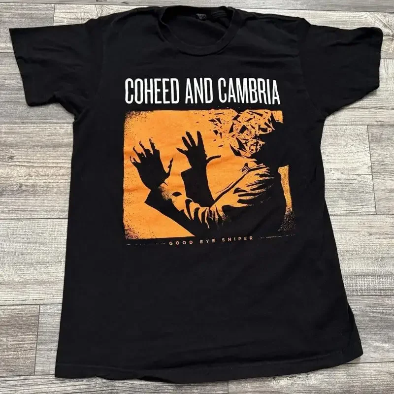 Vintage Coheed And Cambria Band Good Eye Sniper T Shirt S To 5Xl
