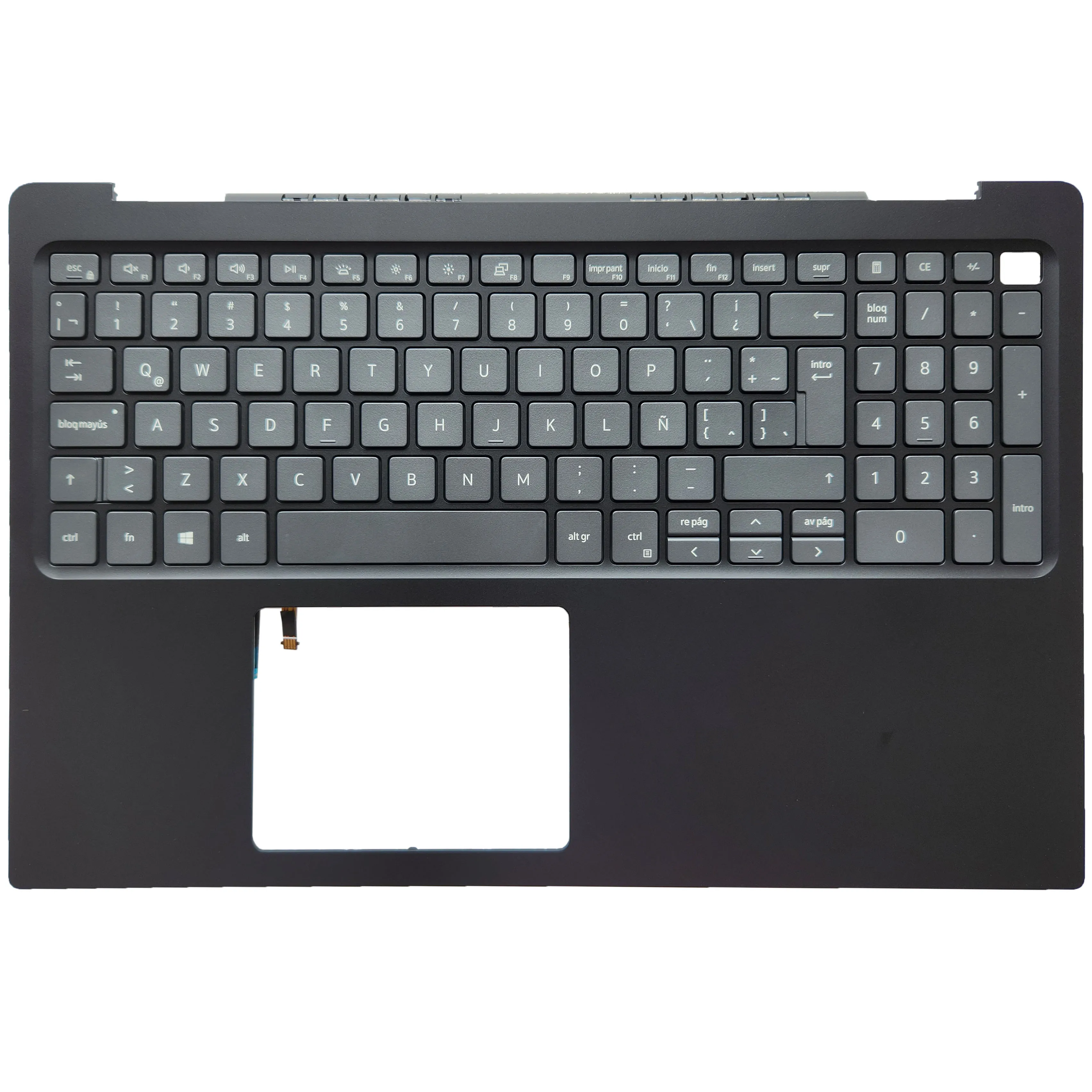 لوحة مفاتيح للكمبيوتر المحمول مع إضاءة خلفية ، حافظة علوية ، غطاء Palmrest ، Dell Vostro 15-5000 5590 V5590 0XNR1R ، US and LA ، ملحقات جديدة