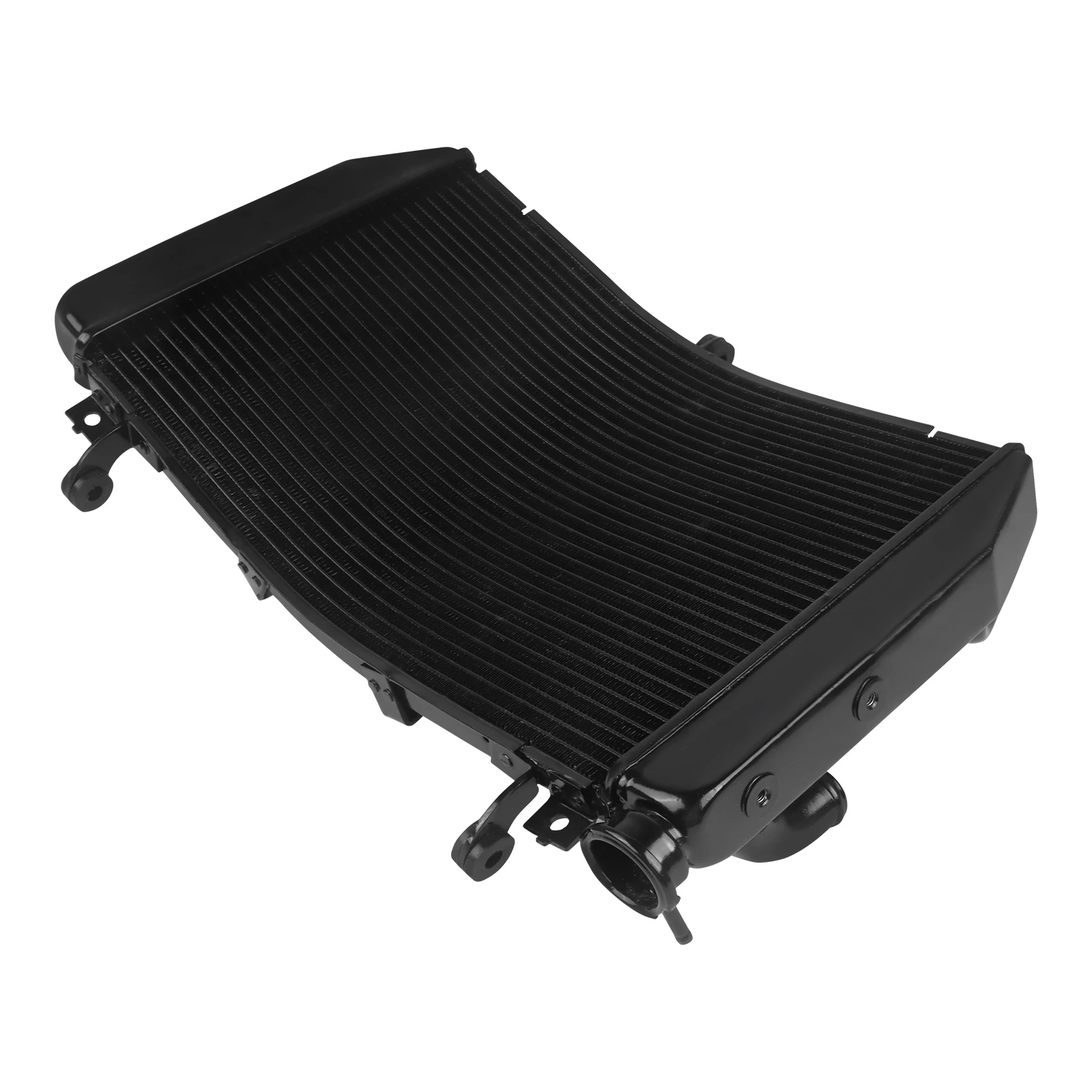 Motorcycle Aluminum Engine Radiator Oil Cooler Cooling Water Tank For Yamaha YZFR1 YZF R1 YZF-R1 2009-2014 2010 2011 2012 2013