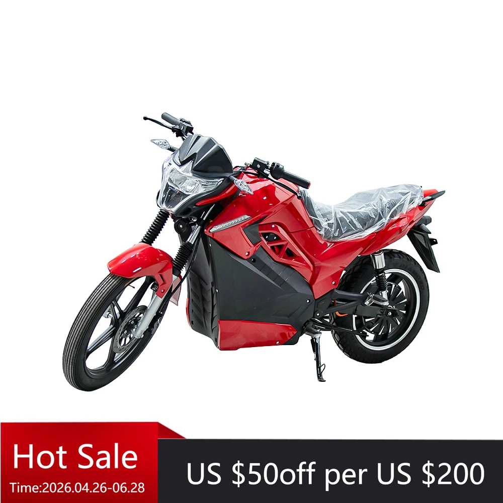 

Adult electric crossover bike with powerful 17-inch 2000-watt motor and off-road performance fast electric motorcycle