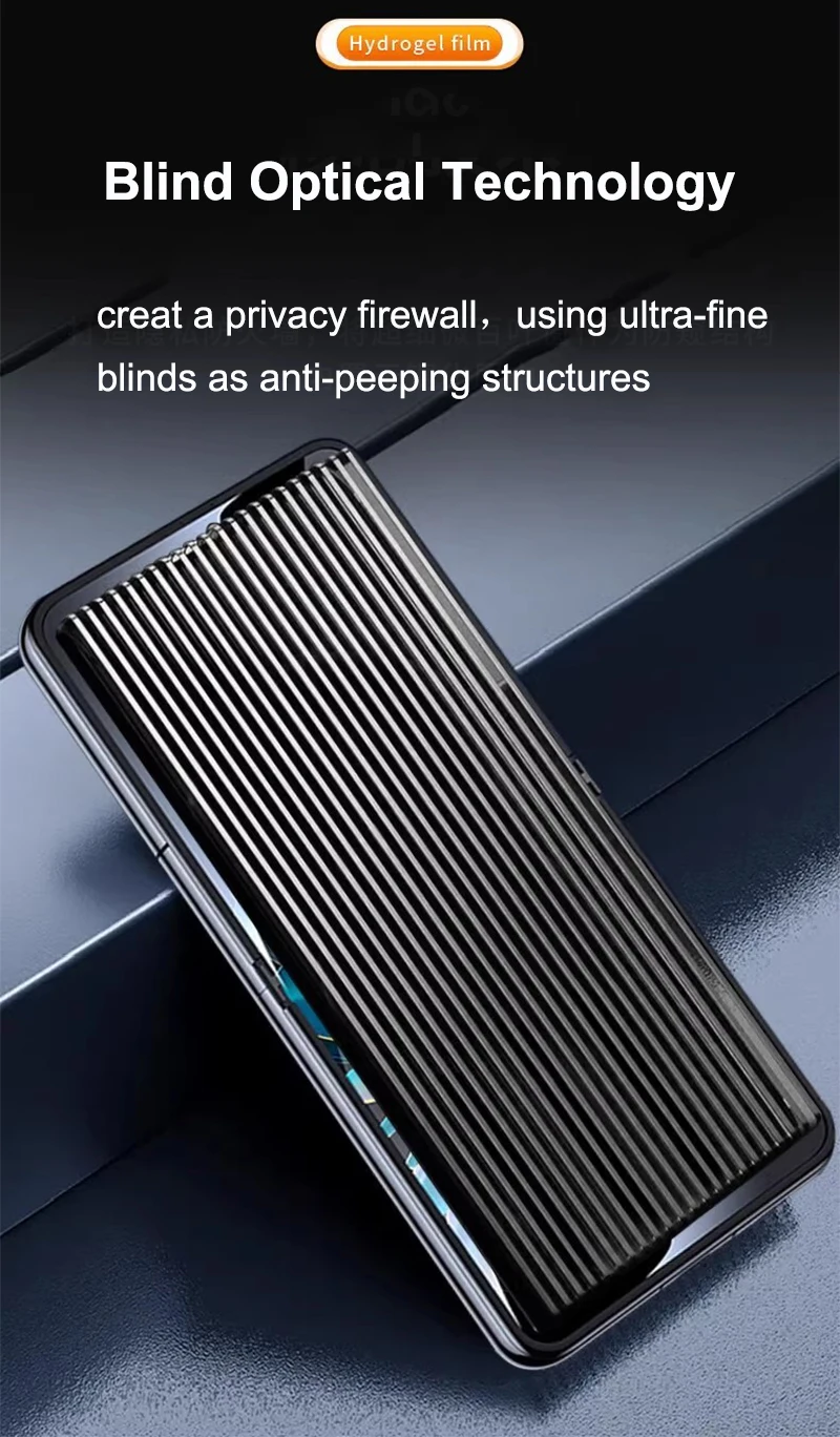 Weiche innere externe Privatsphäre Hydrogelfolie für Motorola Moto Razr 40 50 60 Ultra Plus 2025 2024 2023, Anti-Spion-Displayschutzfolie – Detail 6