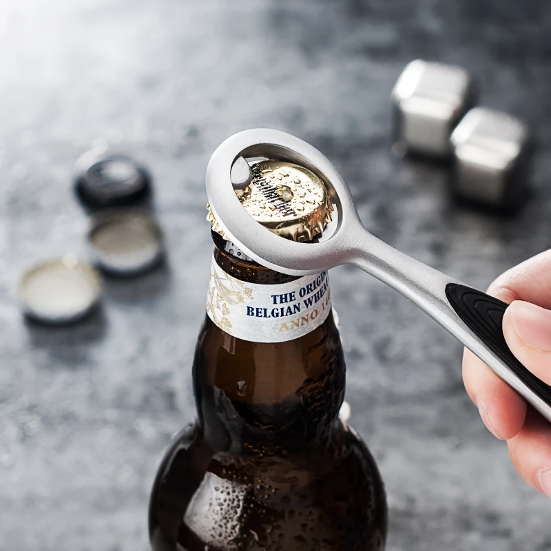 Simple and Portable Beer Gadgets Personality and Creativity Bottle Opener Wine Accessories Kitchen Tools Dining Bar Home Garden