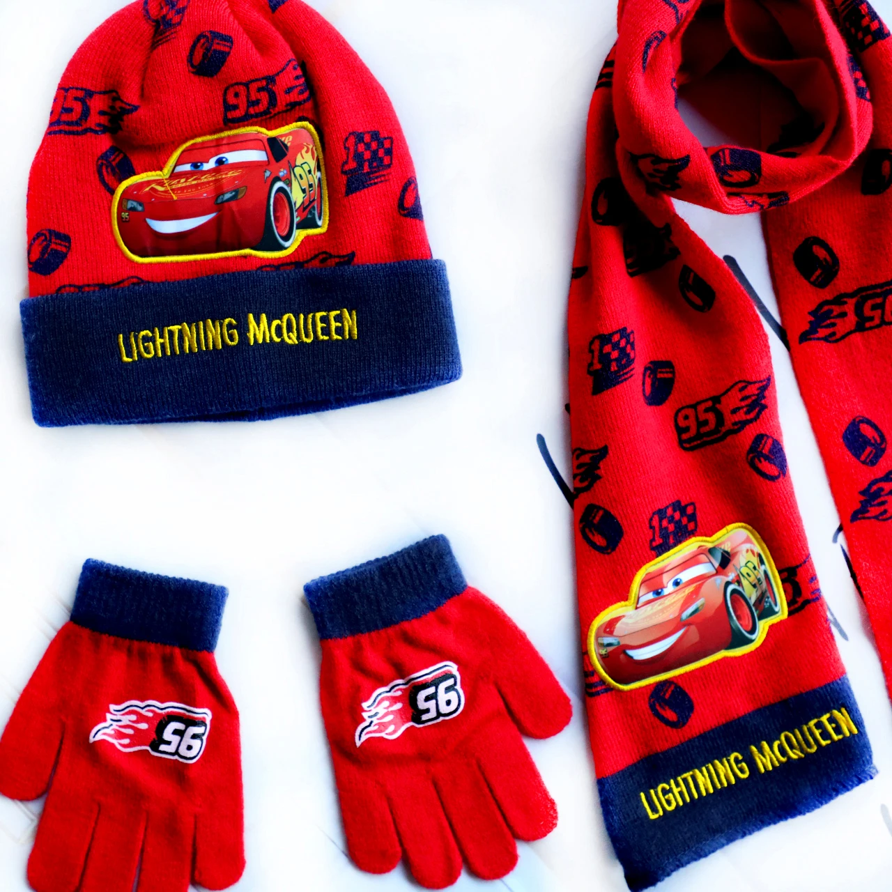 Autumn Winter Children Hat Halloween Sweater Knitted 95Car Cartoon Knitted Hat Christmas Gift for Kids Xmas Hats Cars Caps