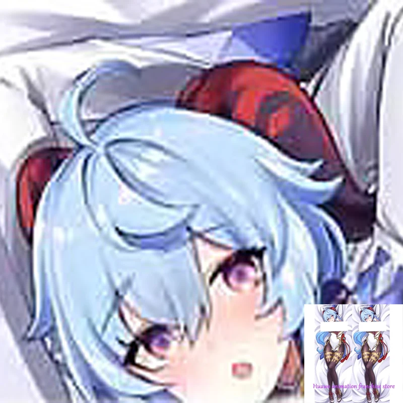 

Anime Dakimakura Pillow Ganyu 2-Side Print Pillowcase Hugging Body Cushion Cover Otaku Waifuristmas Decoration 2023