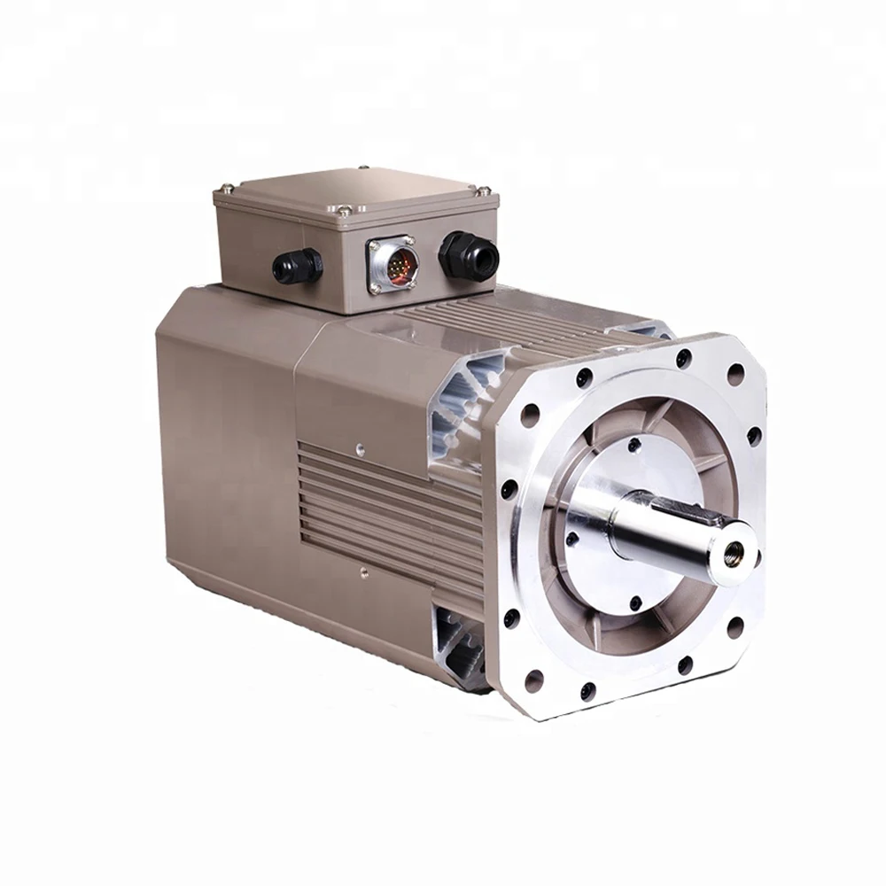 China supply 3phase sine wave 7.5kw spindle servo motor for CNC machine