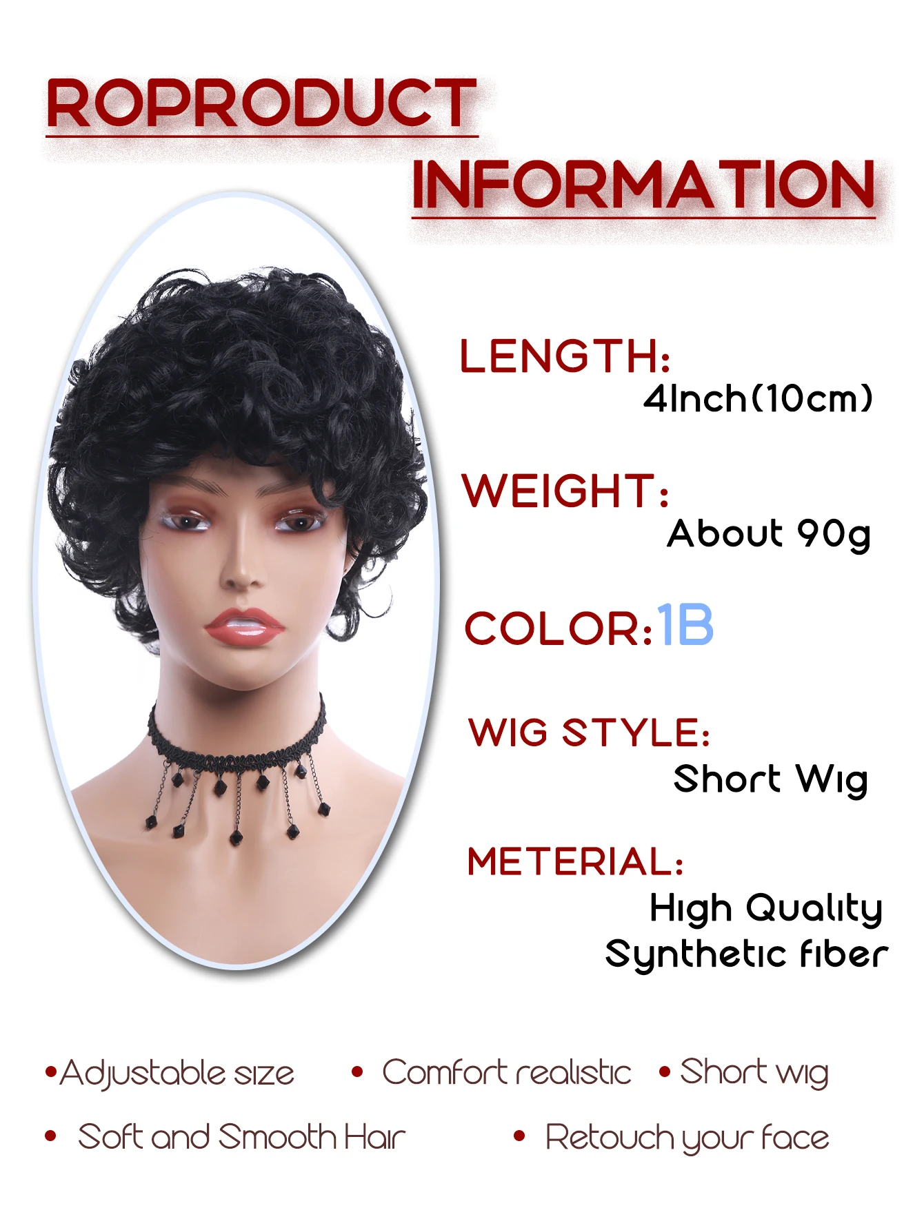 Synthetic bob wig for Women's wigs 10 inch Short Curly Wig female With Bangs Colored Hair Allure Cosplay Daily Heat Resistant