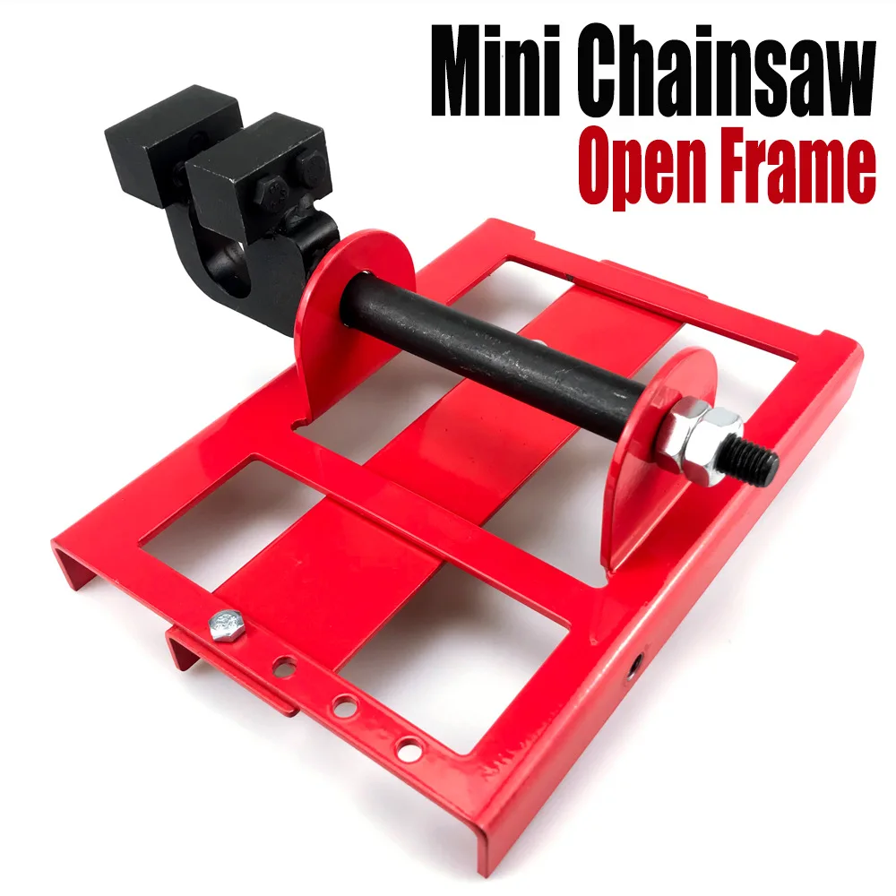 Mini Vertical Chainsaw Planking Rack Woodworking Precision Cutting Accessory