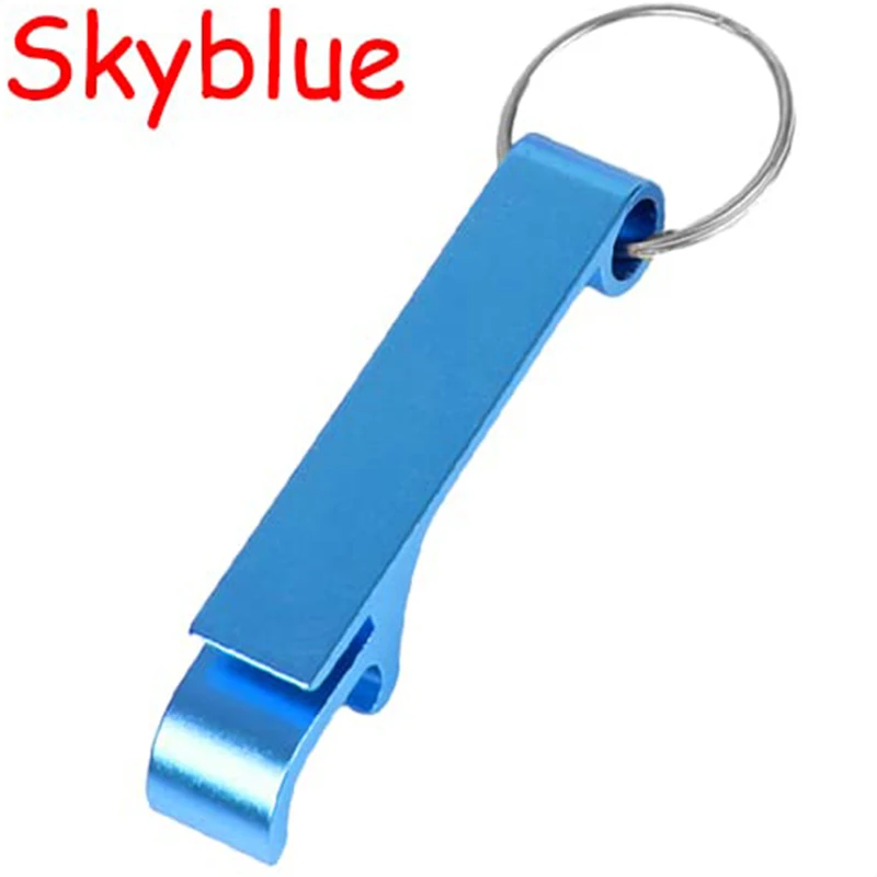 NONE Bottle Opener Keychain Multicolor 50 Pack 10