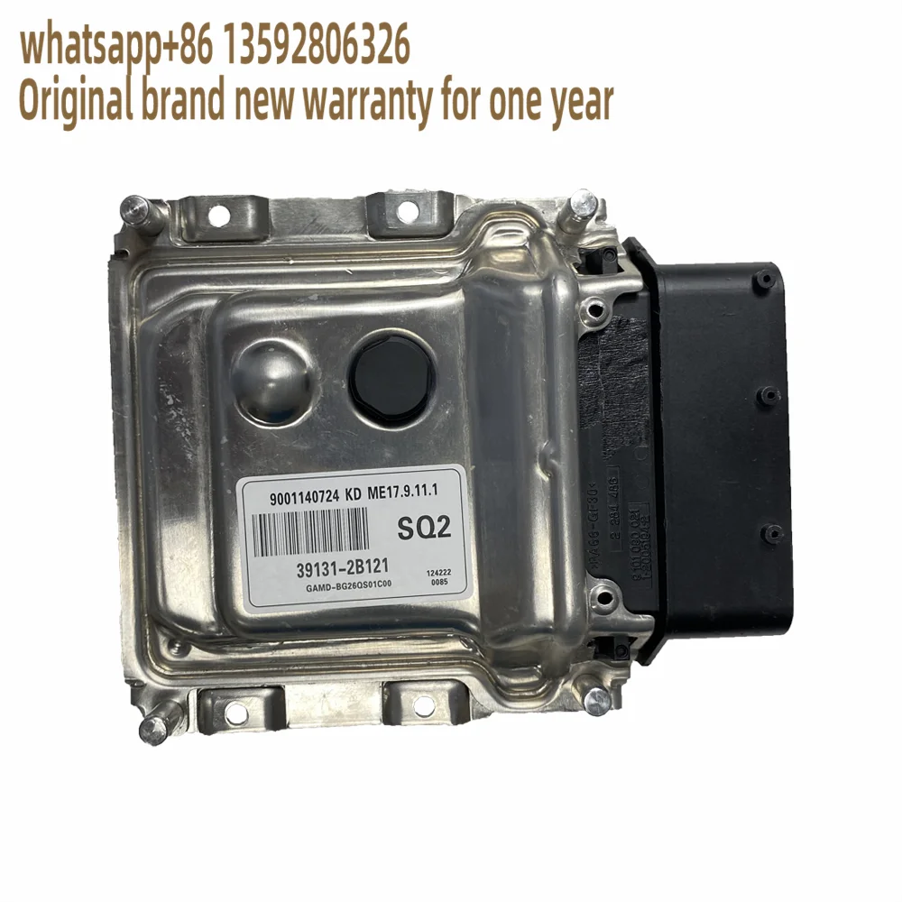 39131-2B121 ME17.9.11.1 Original SQ2 Car Engine Computer Board ECU For Hyundai Kia Yuedong Langdong