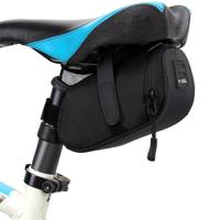 Nylon Bicycle Saddle Bag Waterproof Mountain Bike Saddle Storage Seat Rear Tool Pouch Bag Saddle Outdoor Cycling MTB Accessories