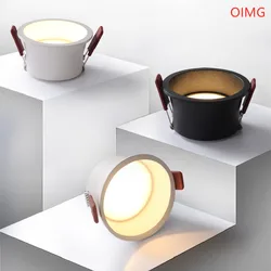 2026 New Style Beam Angle 60 Degree Recessed LED Downlight 24W20W/18W15W/12W9W7W Dimmable Deep Glare LED Ceiling Lamp Spot Light