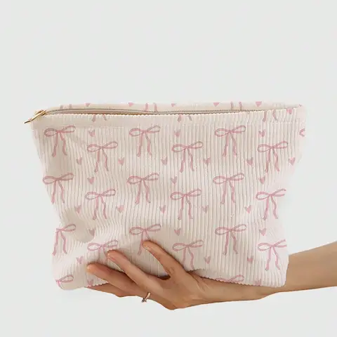 12 best sales गुलाबी मेकअप आयोजक - №9