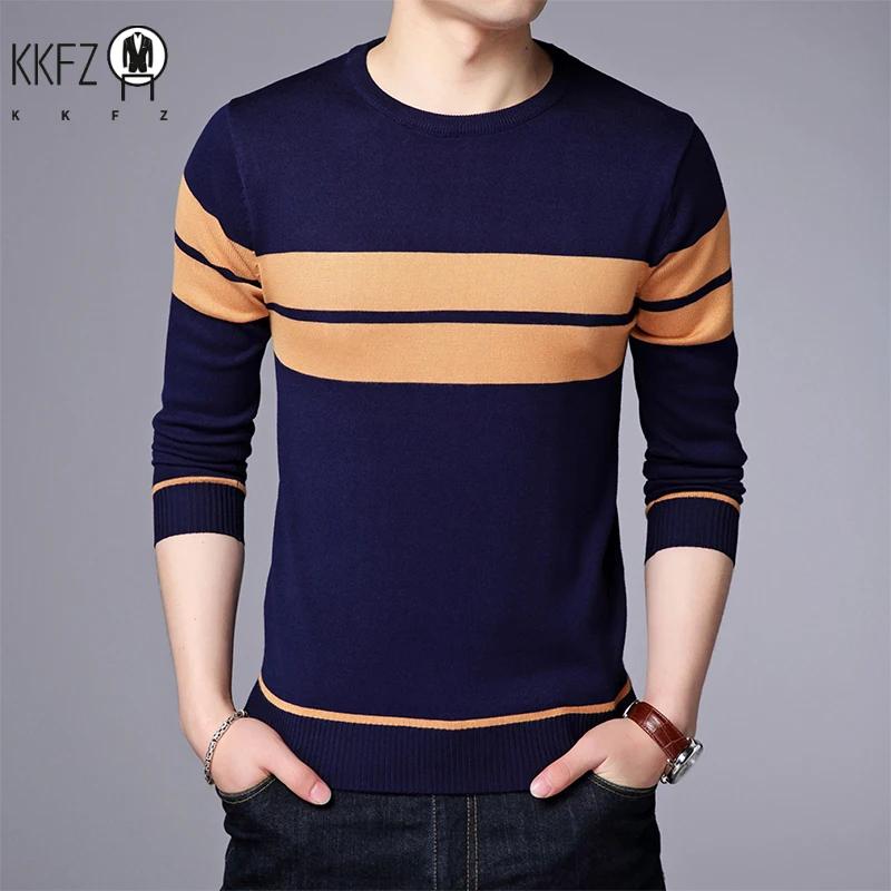 Thumbnail 2 - #57 Best Mens Striped Knit Sweaters to Buy In 2026