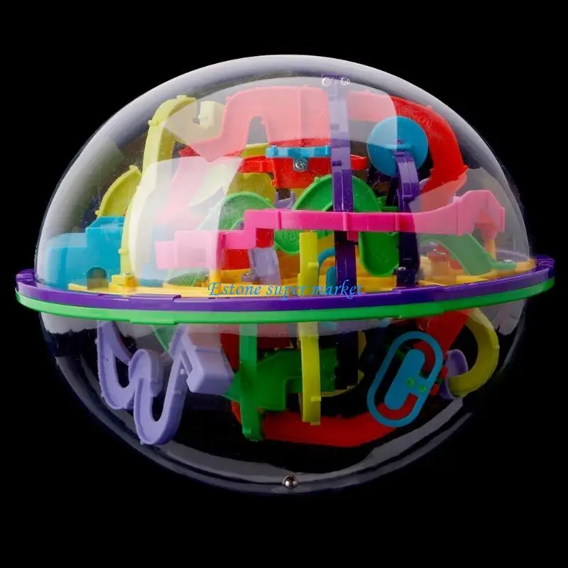 090B 299 Barrières 3D Intellect Ball Balance Doolhof Spel Puzzel Toy Kid Gift