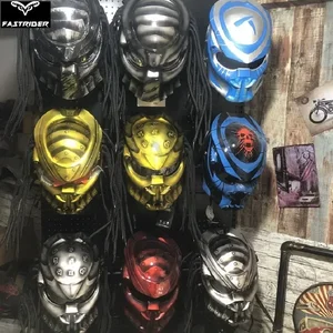 Personalisierter Kohlefaserhelm mit voller Abdeckung, Spezialform, Motorrad, Sportwagen, Vollgesicht, Raubtier, Retro, Point, EEC 10 Hauptverkäufe Thor Helm - №10