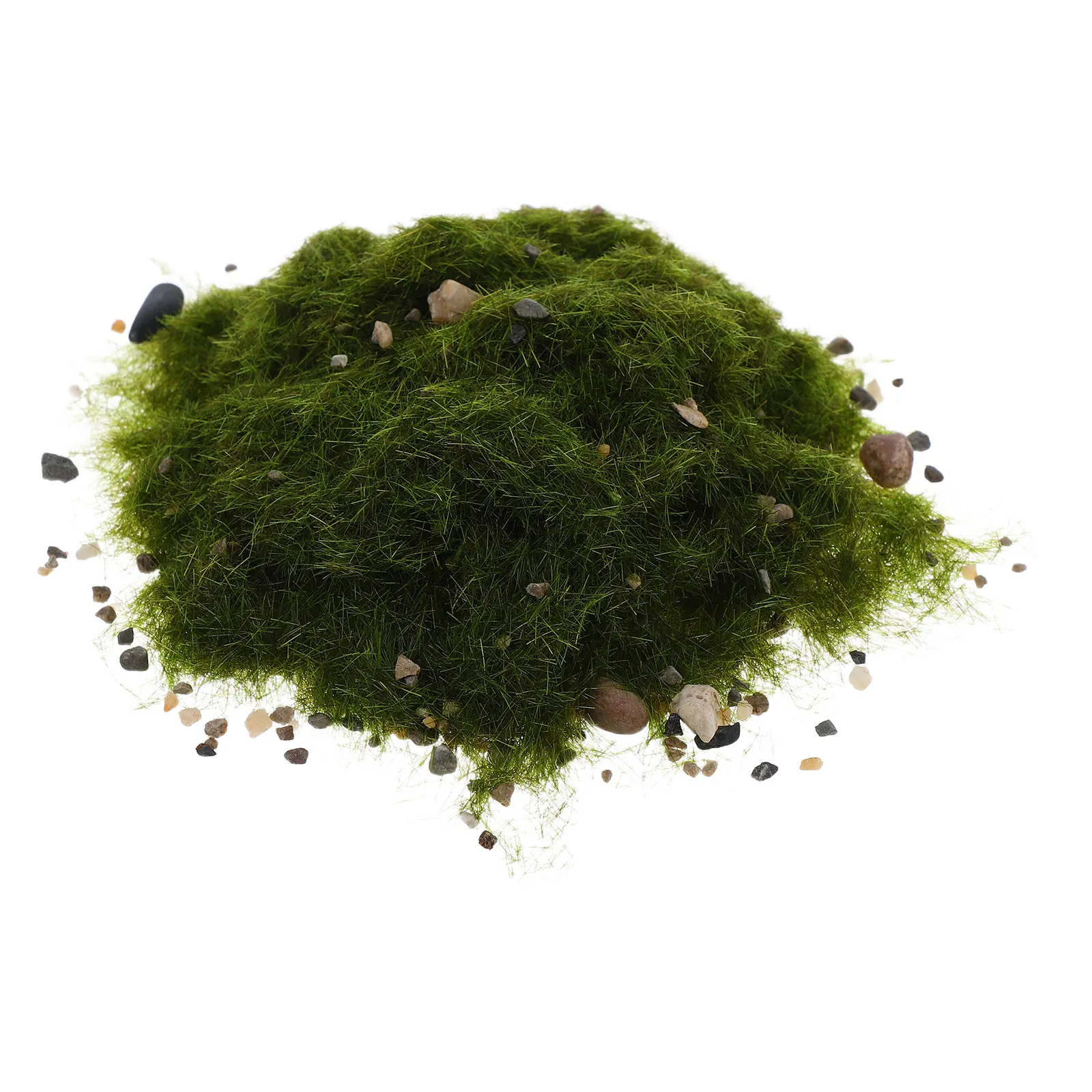 

Static Grass Powder with Stones Realistic Fake Grass Diorama Railway Landscape Scenery Kit for DIY Handicrafts Miniature Scenery