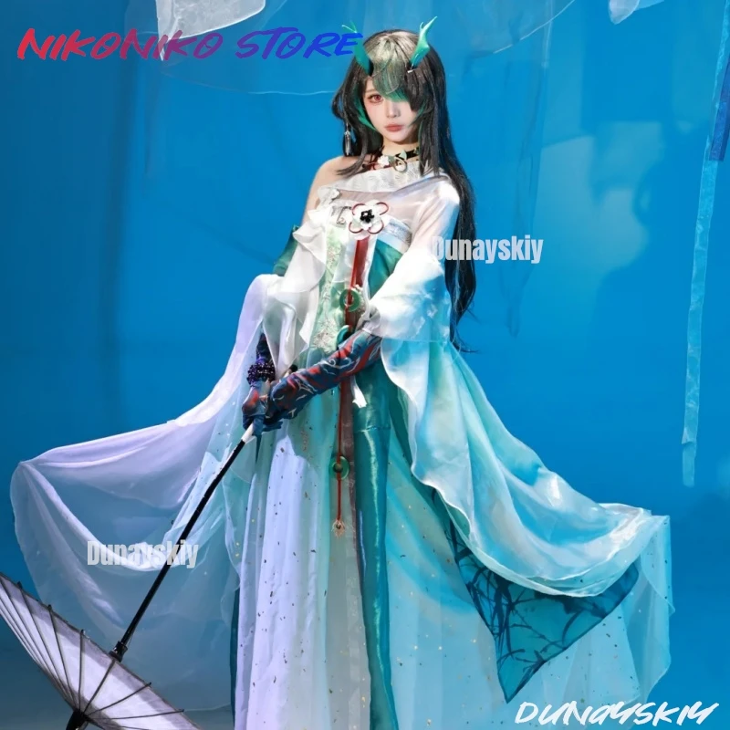 

Anime Outfit For Comic Con Performance Arknights Dusk Cosplay Costume Full Set Game Halloween Party Role Play Dress Up Halloween
