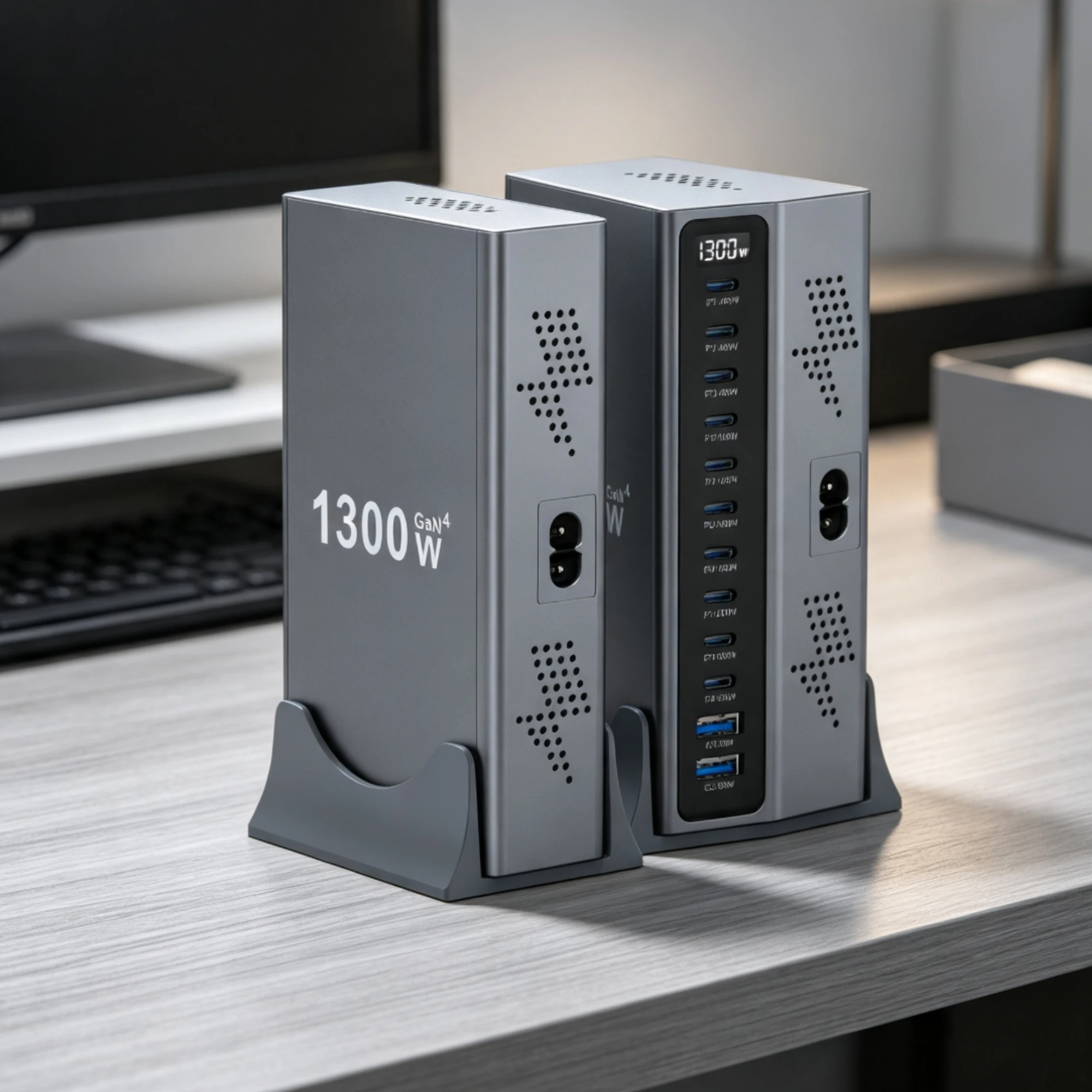 caricatore-usb-multi-porta-da-1300w-stazione-di-ricarica-rapida-gan-da-scrivania-per-iphone-samsung-xiaomi-macbook-laptop-e-tablet