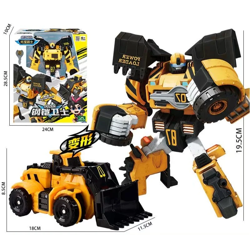 Neue Tobot Brother Warrior Galaxy Detective 6, koreanische Anime-Transformationsroboter, Actionfigur, Verformungsspielzeug für Kinder, Jungen, Robotergeschenke