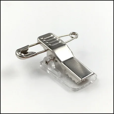 

1-10 шт. Зажимы-прищепки для именных бирок, акриловые держатели для именных бирок, материалы для рукоделия, DIY прищепки для студенческих удостоверений