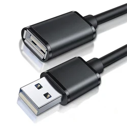 3m USB Extension Cable USB 2.0 Extension Cable Male To Female Data Cable Suitable for PC TV USB Mobile Hard Disk Cable Projector