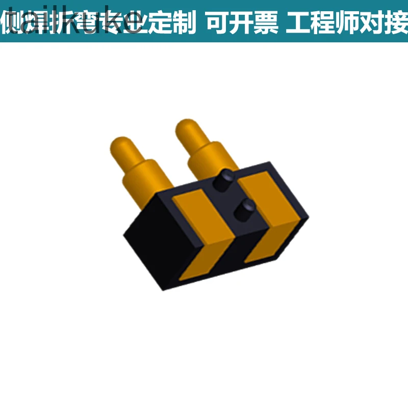 20pcs Pogopin Connector Spring Thimble Probe High Current Male and Female Conductive Charging POGO PIN Antenna Thimble Pin