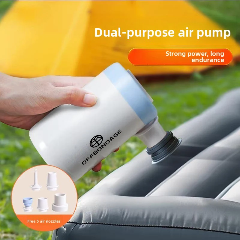 

Мини-воздушный насос, портативный электрический насос для надувных матрасов, надувные кровати, кольцо для плавания, насос для кемпинга на открытом воздухе