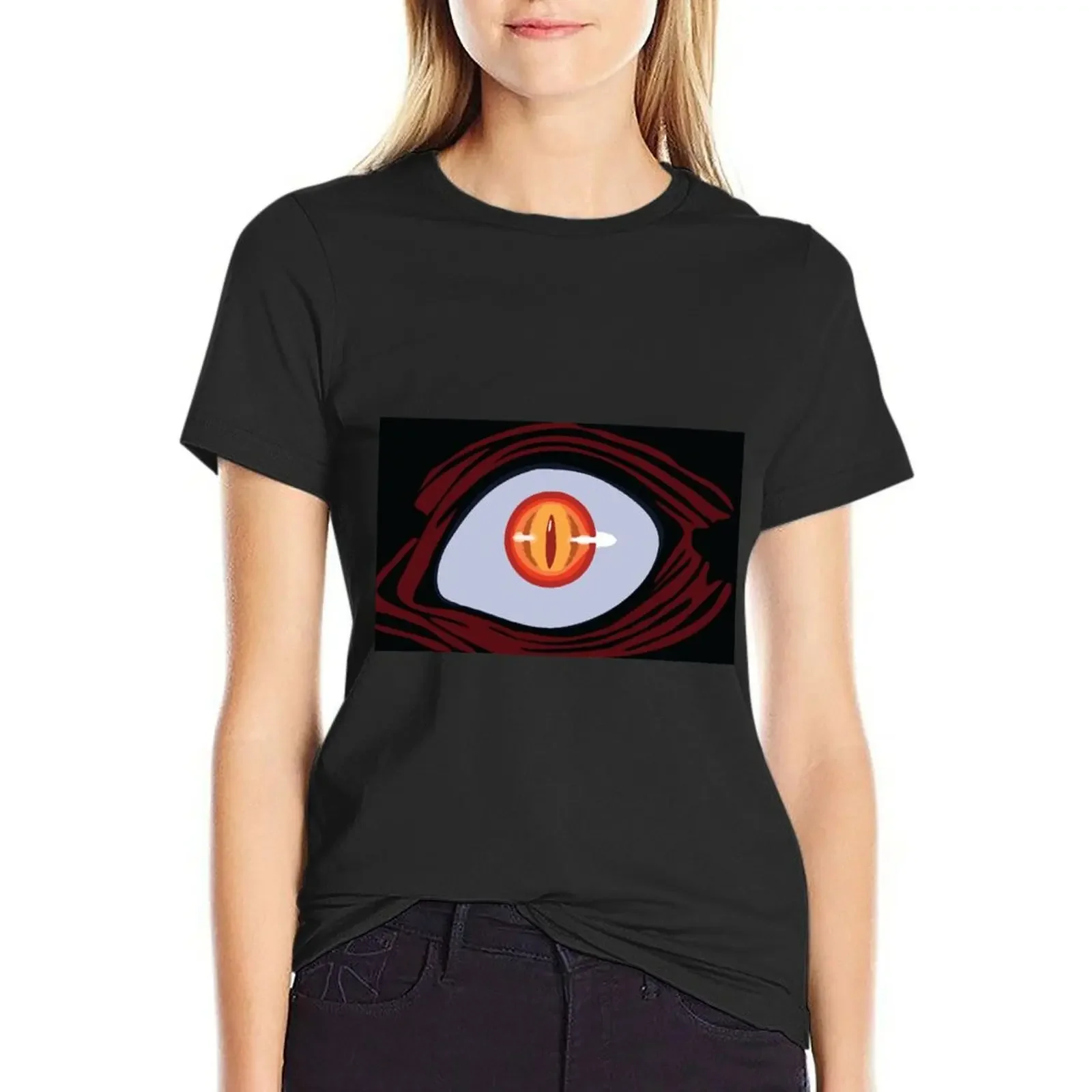 Alucard Eye T-Shirt plus size tops vintage clothes Women tops