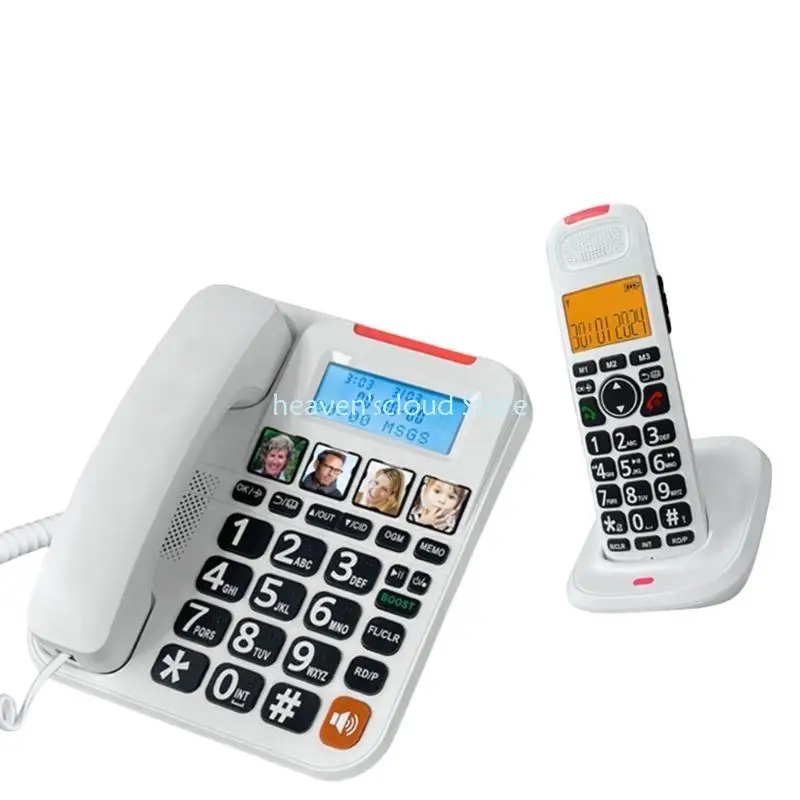 Y88B User Friendly Telephone with 1 and Speed Dials for Efficient Communication