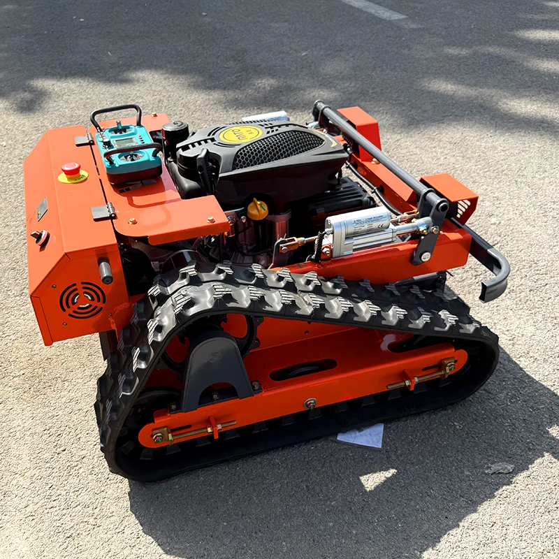 Robot tondeuse à gazon personnalisé à rayon zéro, télécommande, tondeuse à gazon et coupe-arbustes