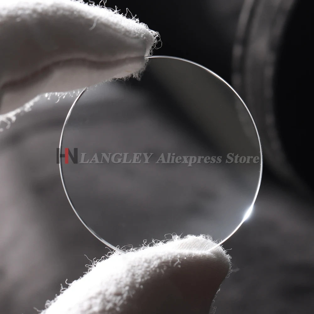 Watch Glass Sapphire Flat 1.0mm/1.2mm Thick in Diameters 28-32mm Transparent Crystal 1PC 29mm 30mm 31mm 32mm Watch Accessories