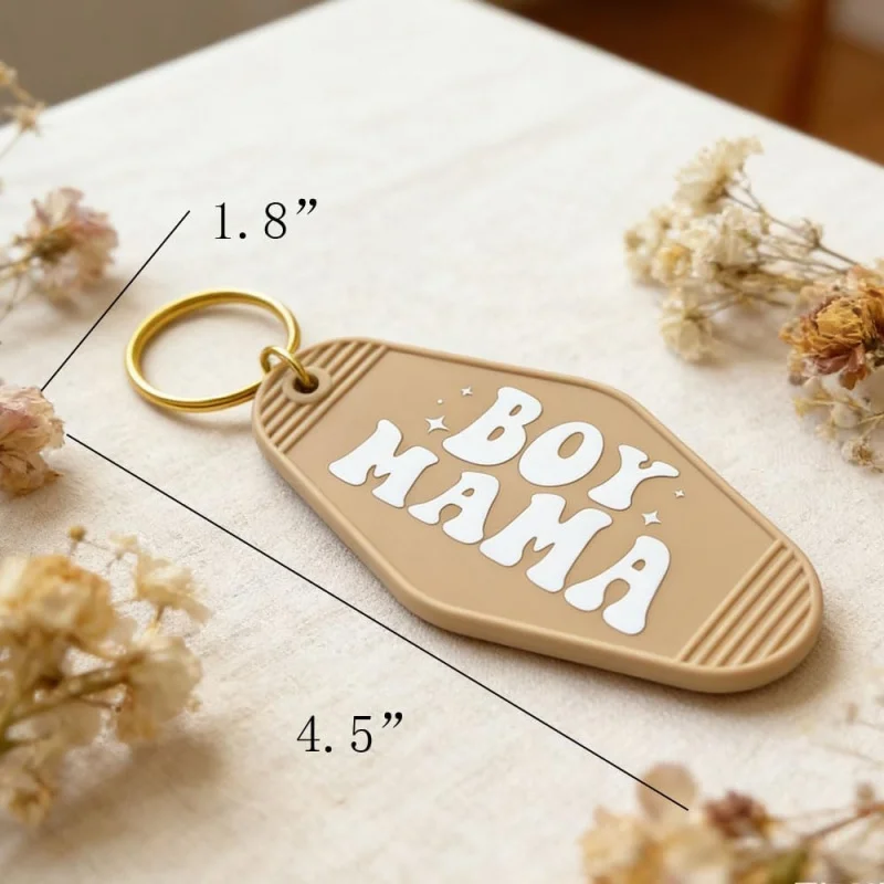 Mom & Son Keychain, Gift for Mom from Son, Mother's Day Present for Women Friends, Llavero para Mamá de Hijo