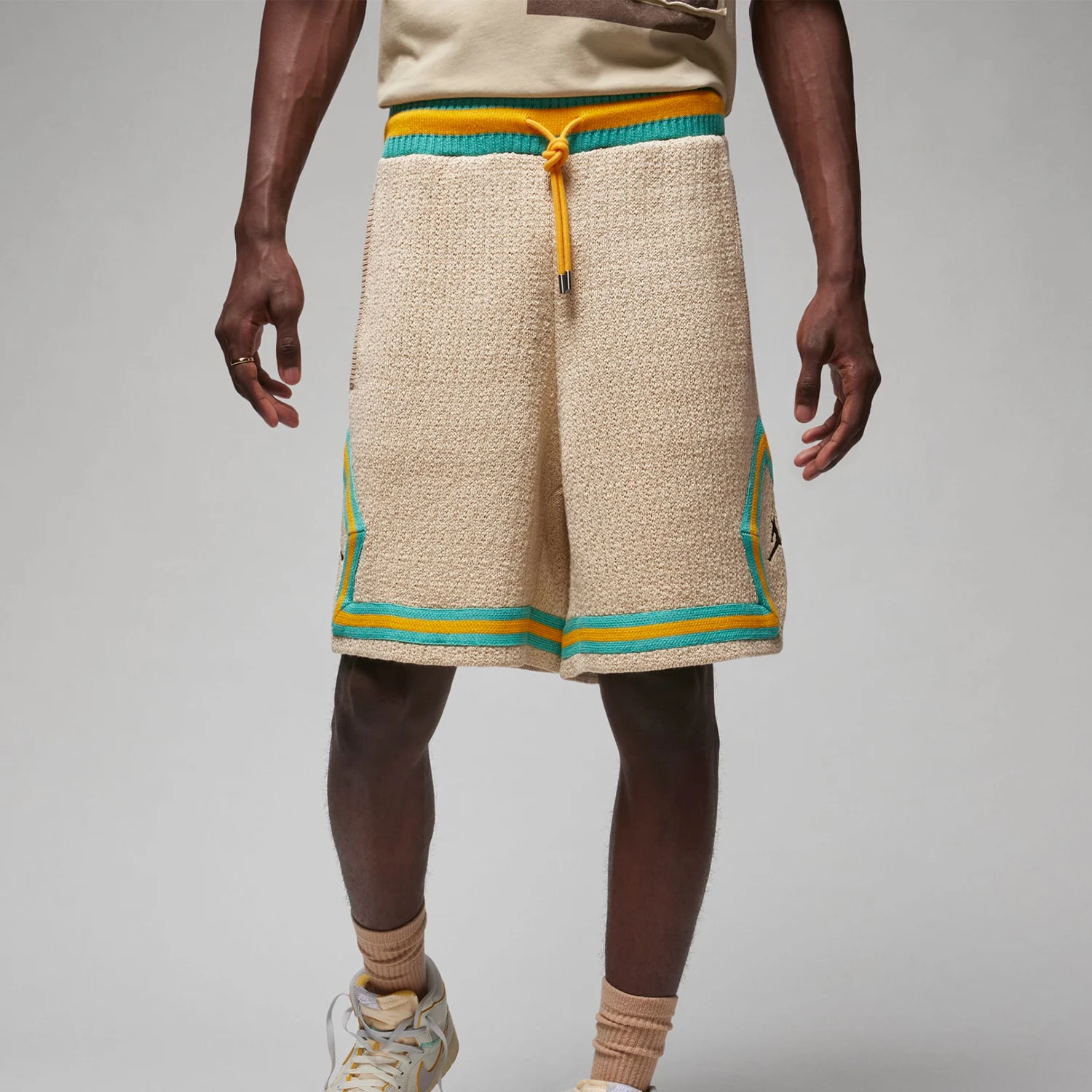 Nike genuine JORDAN men's loose lace up mid waist breathable shorts FD4243-237
