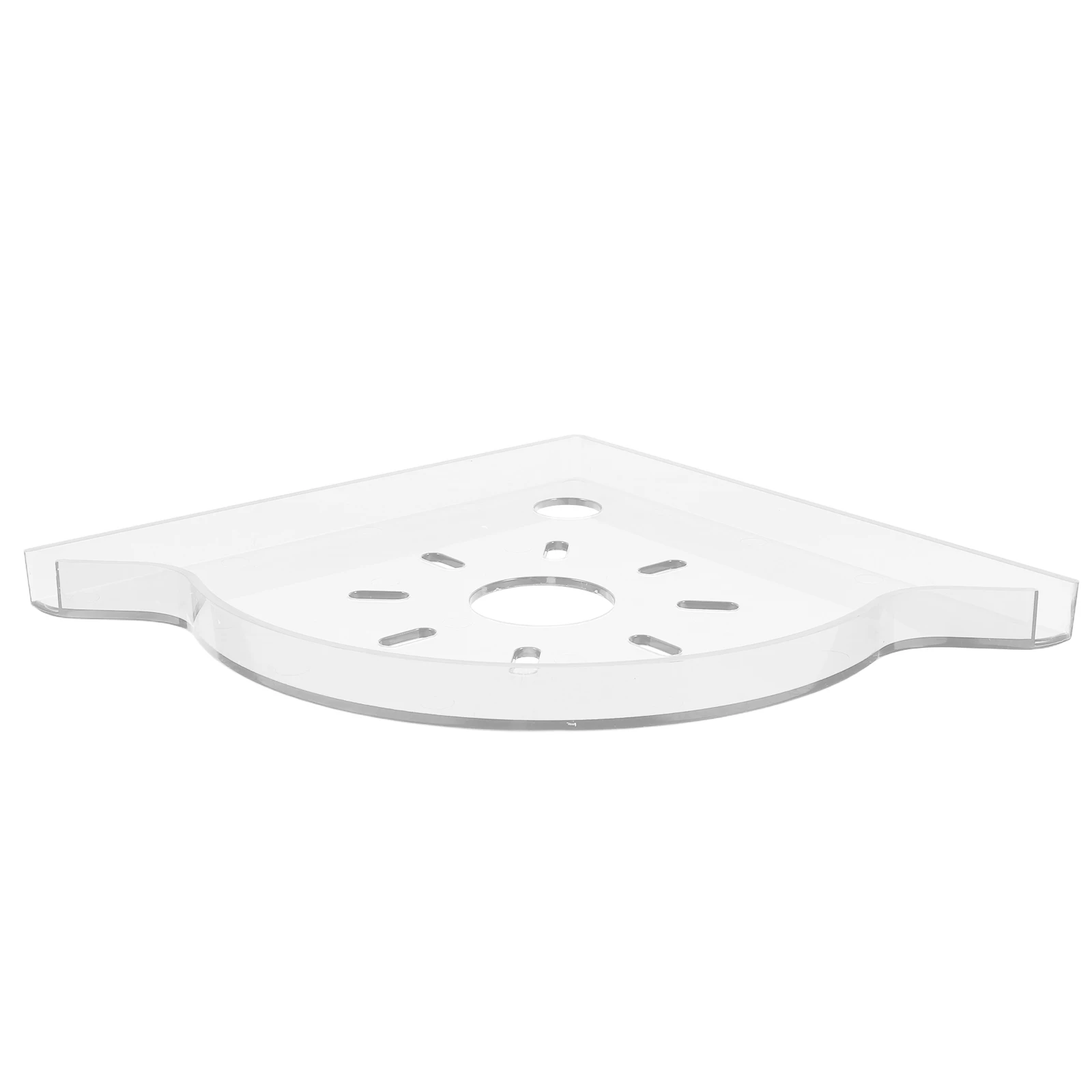 

Fish Tank Corner Storage Rack Shelf Aquarium for Live Plants Stand Organizer White Betta Accessories